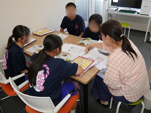 角館中学校職場体験